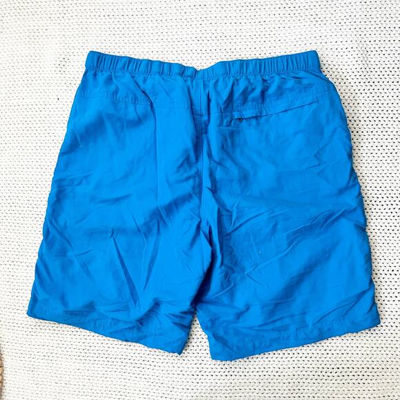 The North Face Men Class V Drummer Blue Red Accent With Belt Trunks Shorts Large - Picture 8 of 8